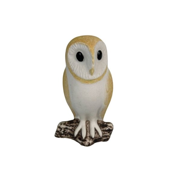 Highbank Porcelain Lochgilphead Scotland Owl Figure, Home Decor, Bird Branch - Picture 9 of 9